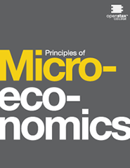 Principles of microeconomics textbook image